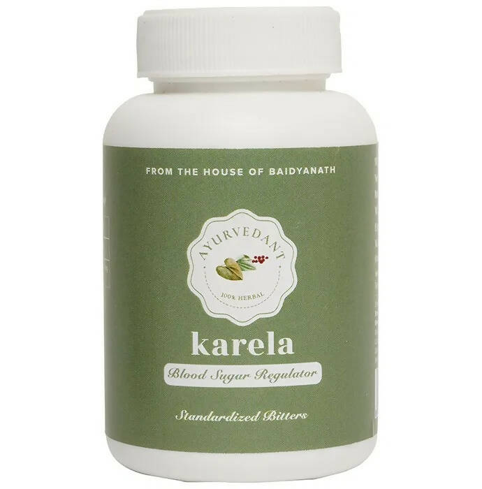 Baidyanath Jhansi Ayurvedant Karela Capsules - Grab2buy