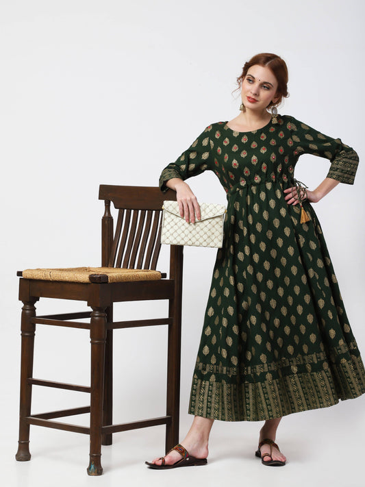 Cheera Anarkali Flair Kurti - Grab2buy