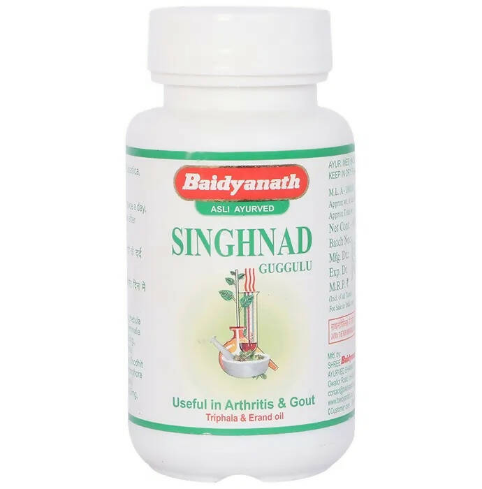 Baidyanath Jhansi Singhnad Guggulu - Grab2buy