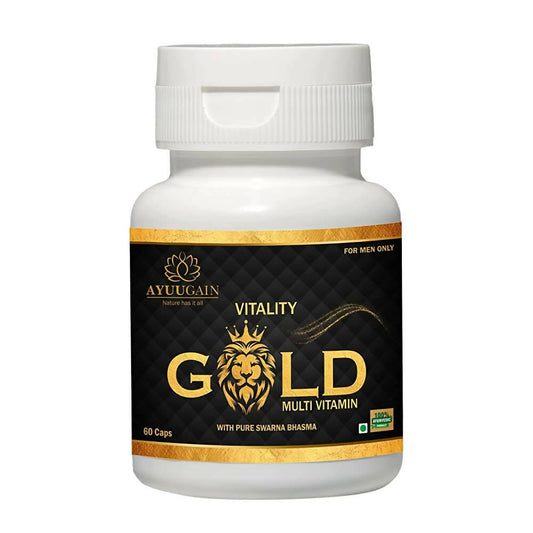 Ayuugain Vitality Gold Capsules For Men - Grab2buy