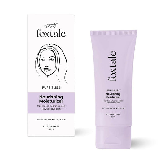 Foxtale Nourishing Face Moisturizer With Niacinamide For 24 Hr Hydration & Lightweight Grab2Buy Foxtale Grab2Buy