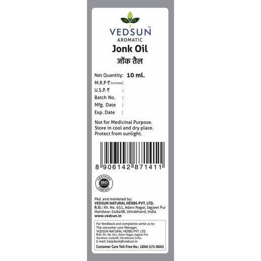 Vedsun Naturals Jonk Oil - Grab2buy