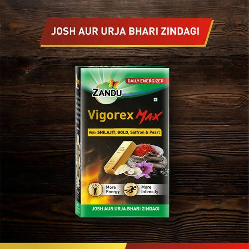 Zandu Vigorex Max Capsules - Grab2buy