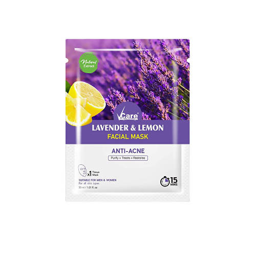 VCare Lavender & Lemon Facial Mask Grab2Buy VCare Grab2Buy