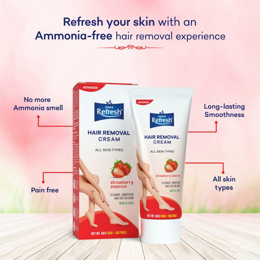 Torque's Refresh Hair Removal Cream With Strawberry