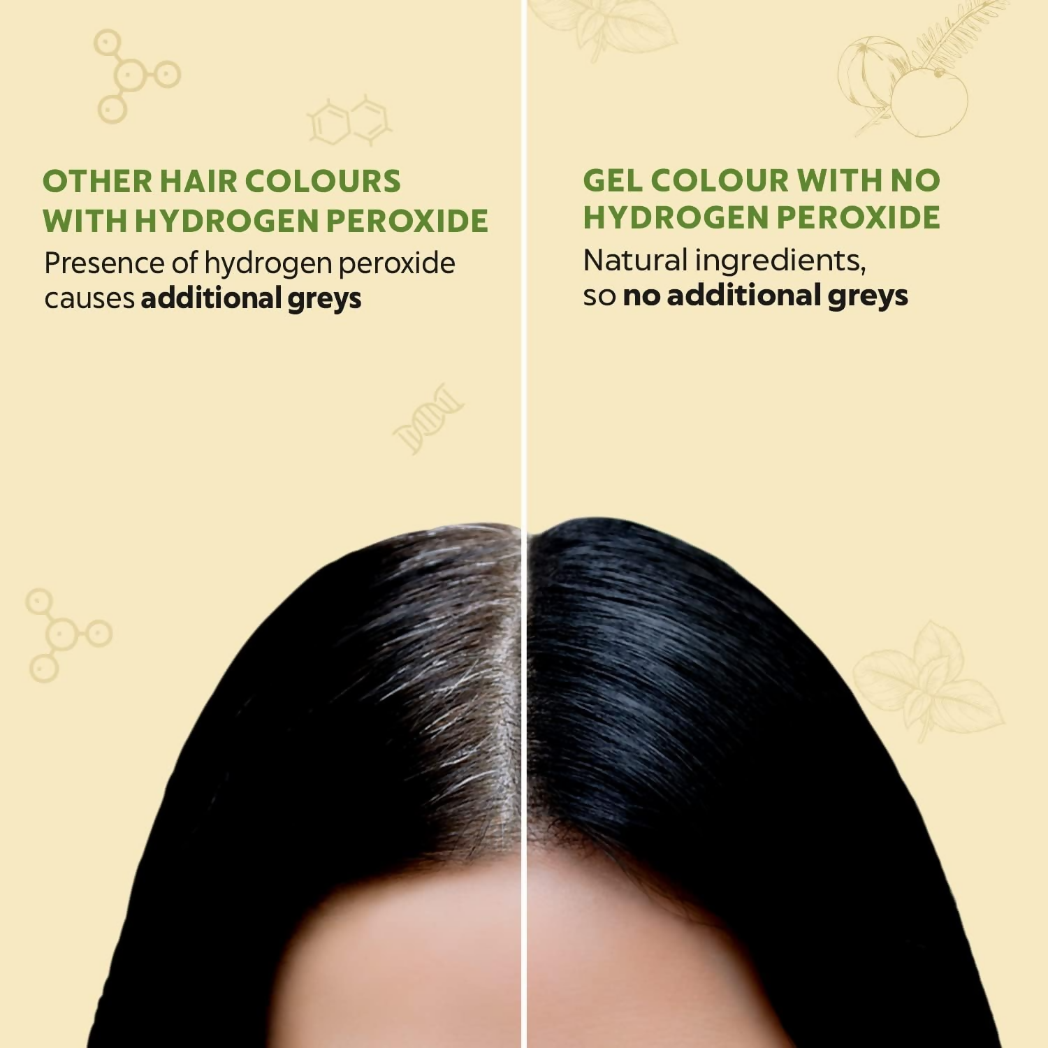 Indus Valley Damage-Free Gel Hair Color- Medium Brown - Grab2buy