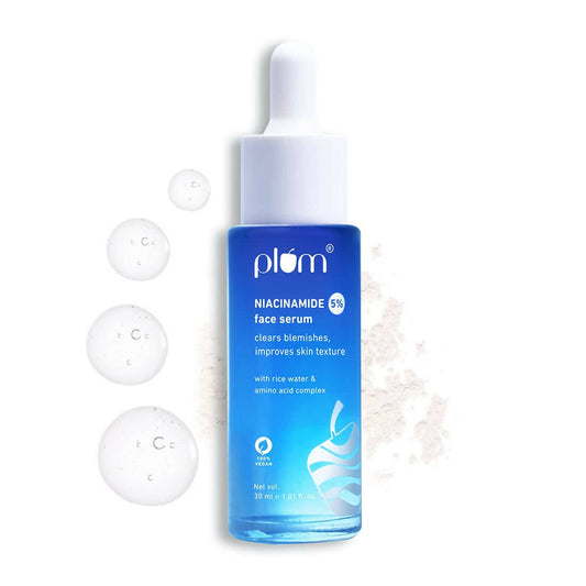 Plum 5% Niacinamide Face Serum With Rice Water