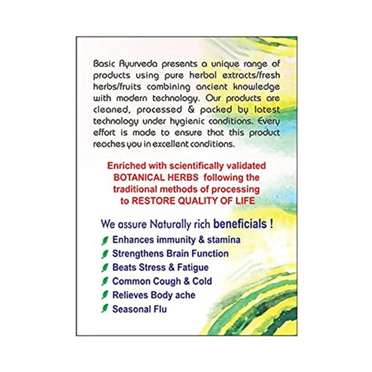 Basic Ayurveda Covedic Herbal Infusion Benefits