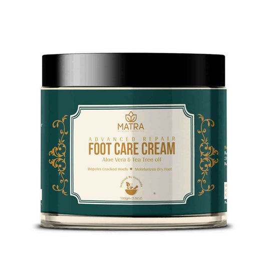 Matra Foot Cream For Cracked Heels & Dry Feet With Aloe Vera & Tea Tree Oil Grab2Buy Matra Grab2Buy