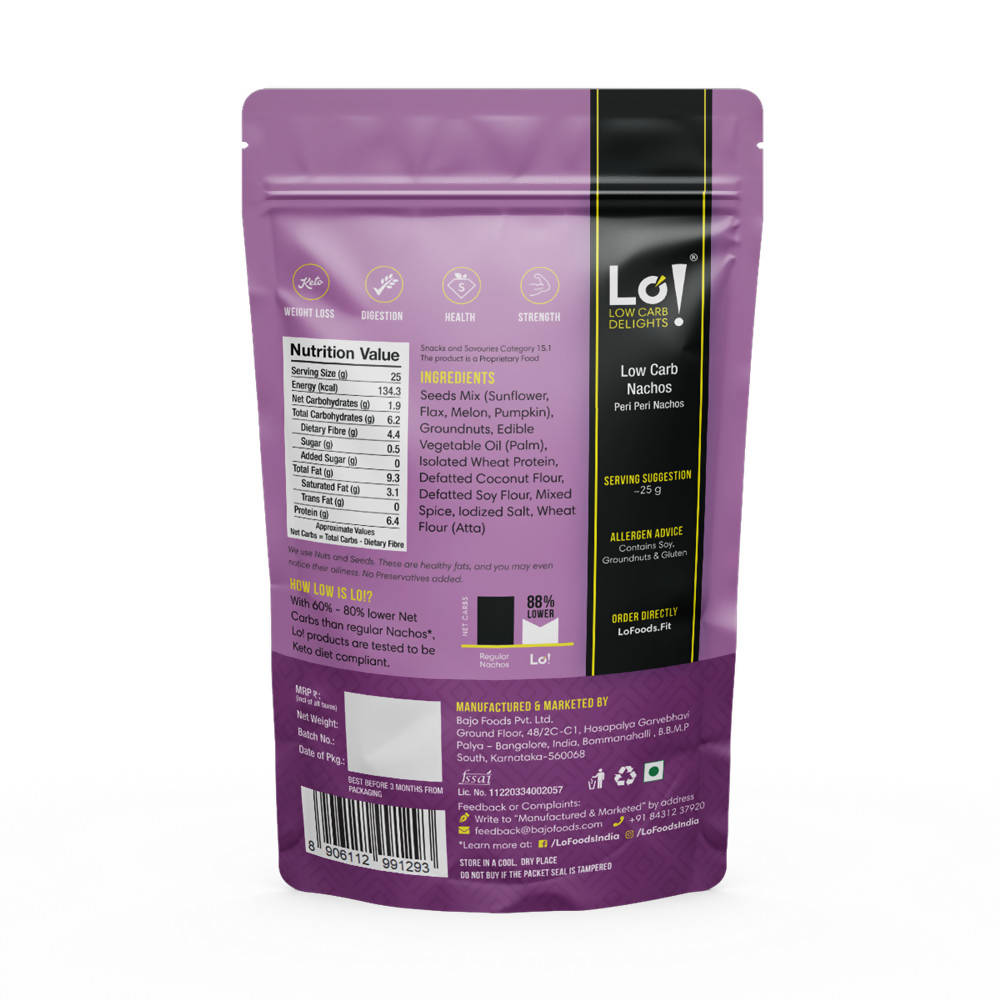 Lo Low Carb Peri Peri Nachos