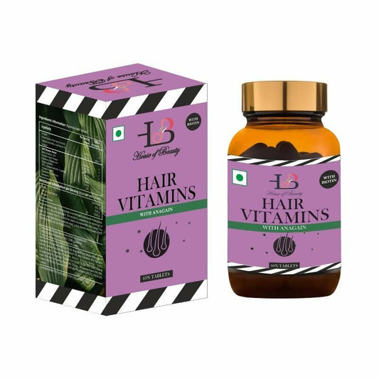 House Of Beauty Hair Vitamins Tablets | Grab2Buy