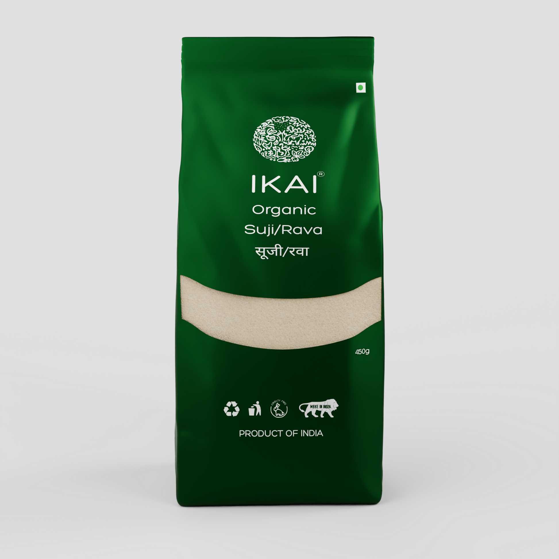 2 - Organic Suji - 450 gm