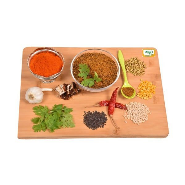 Amoga's Pickles Factory Coriander Leaves Curry Powder Andhra Style - Grab2buy