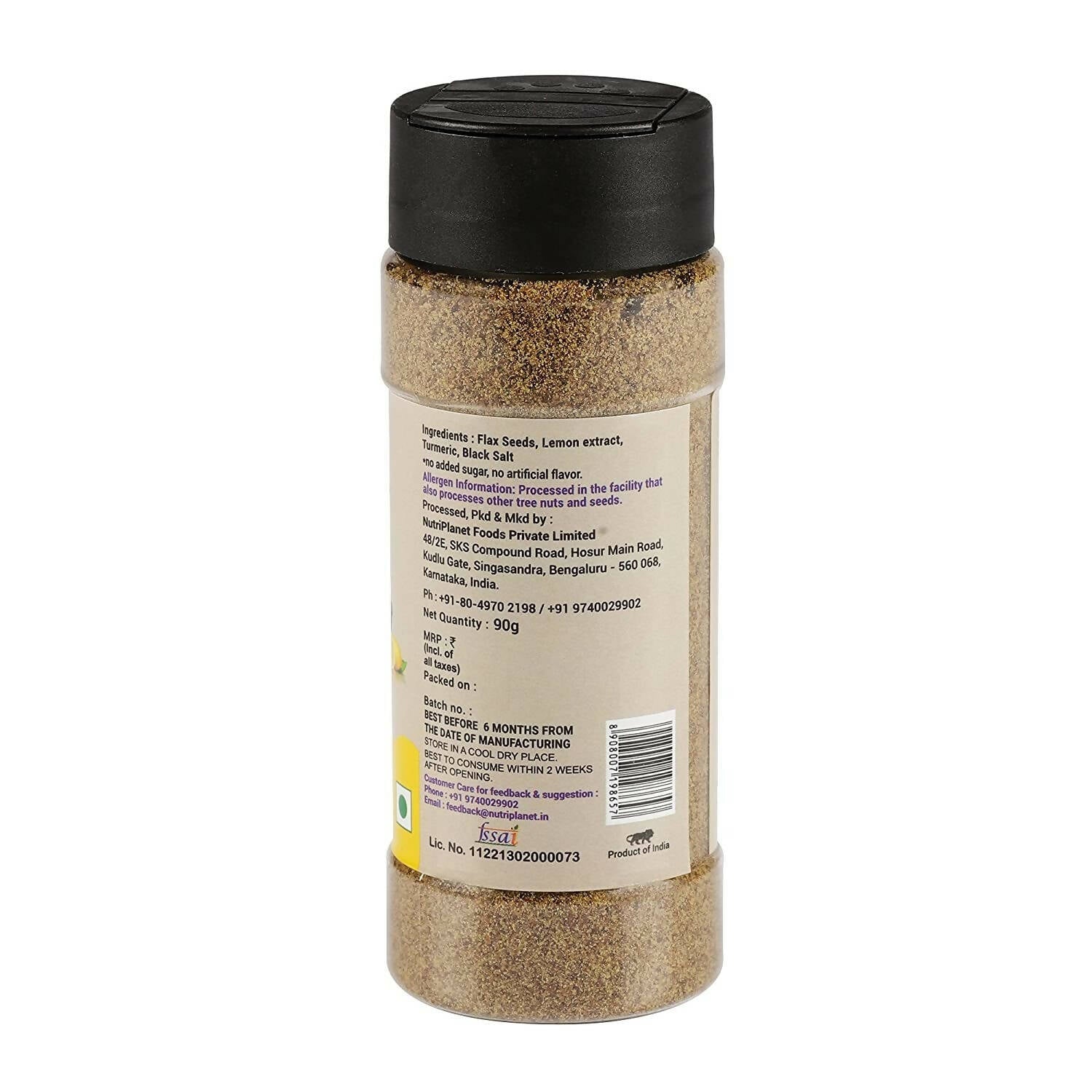 Fulsome Roasted Flax Seeds Powder - Lemon Roasted - Grab2buy