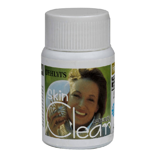 Dehlvi Skin Clear Capsules – Authentic Unani Herbal Acne, Pimple & Skin Wellness Supplement