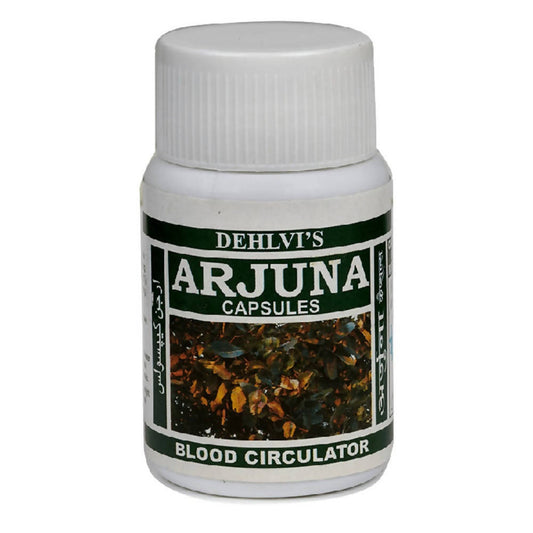 Dehlvi Arjuna Capsules – Authentic Unani Herbal Heart & Cardiovascular Wellness Supplement
