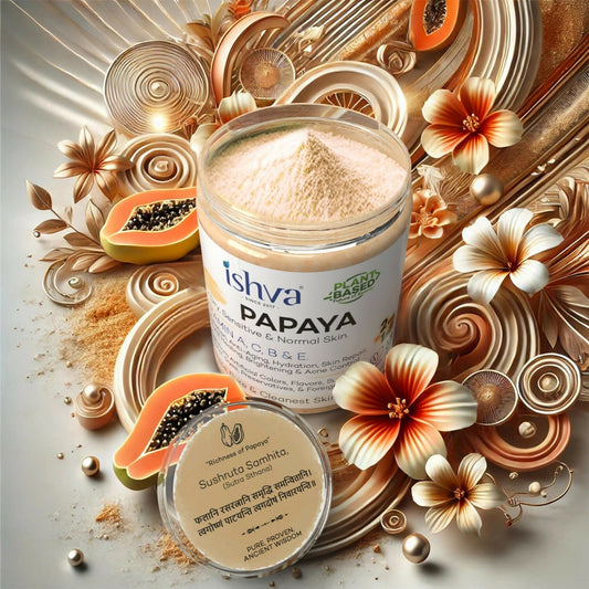 Ishva Papaya Powder For skin