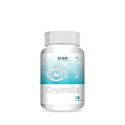 Vokin Biotech Crystalix Complete Eye Health Formula To Maintain Healthy Eyes Capsules Grab2Buy Vokin Biotech Grab2Buy