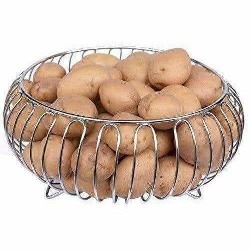 Stainless Steel Vegetable and Fruit Bowl Basket - Grab2buy