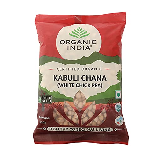 Organic India Kabuli Chana (White Chick Pea) Genie India