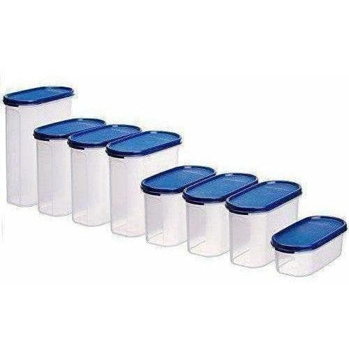 Organize Your Kitchen Set, 8-Pieces, Mod Blue - Grab2buy