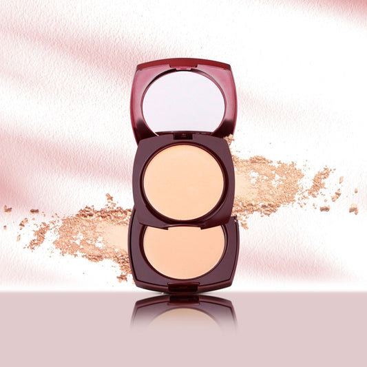Matt Look True Cover Super Blendable Compact Powder - Ivory Rose