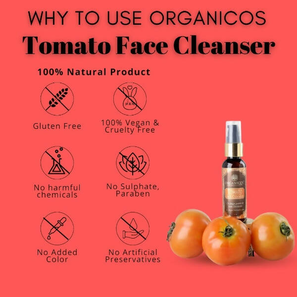 Organicos Tomato Face Cleanser - Grab2buy