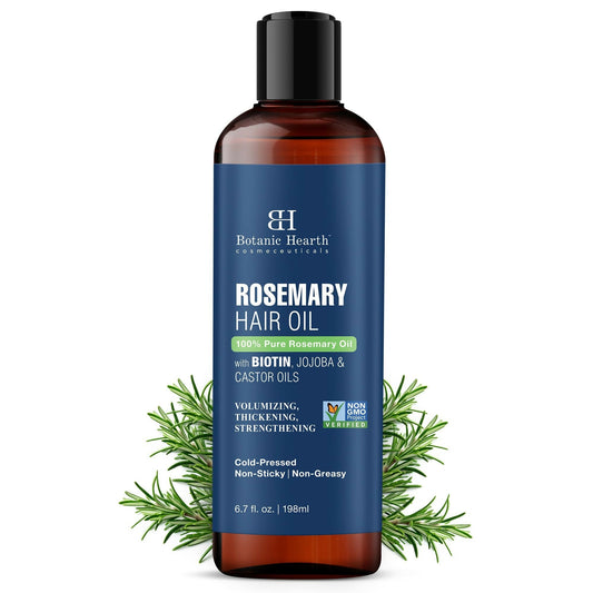 Botanic Hearth 100% Pure Rosemary Oil For Hair Growth, Controls Hair Fall, Promotes New Hair Growth Grab2Buy Botanic Hearth Grab2Buy