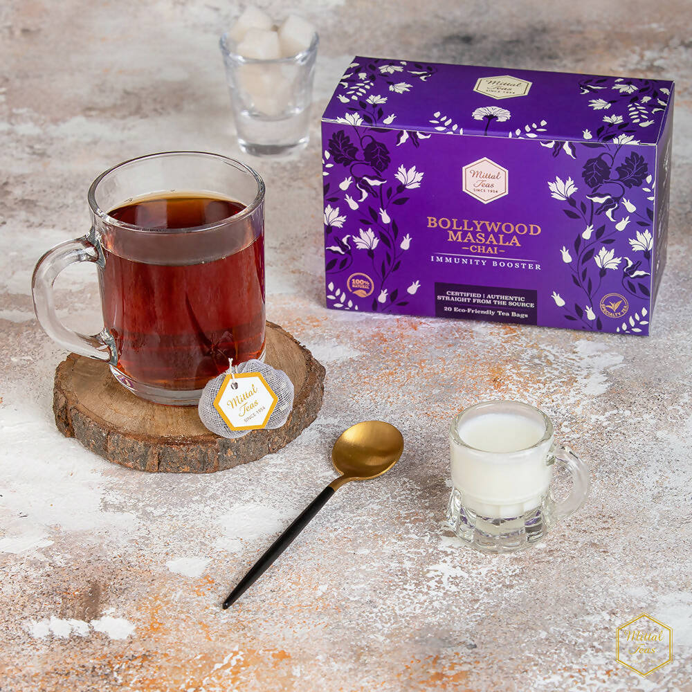 Mittal Teas Bollywood Masala Chai - Eco-Friendly Bags - Grab2buy