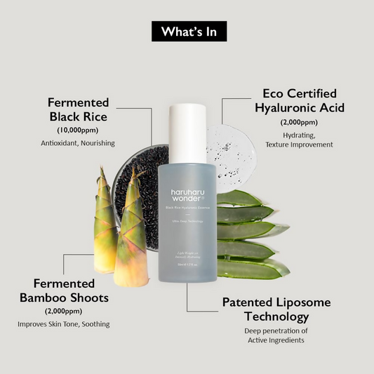Haruharu Wonder Black Rice Hyaluronic Essence Grab2Buy Haruharu Grab2Buy