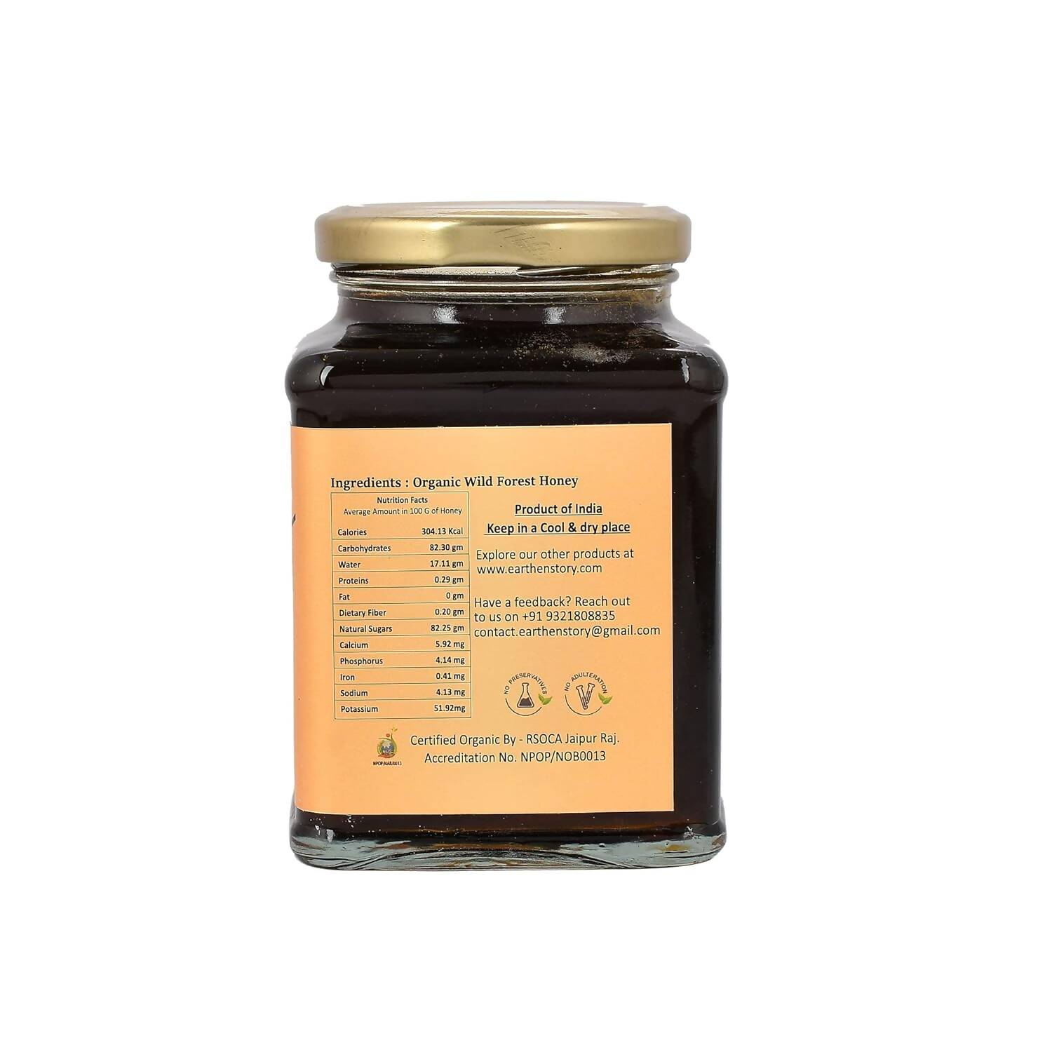 Earthen Story Wild Forest Honey - Distacart