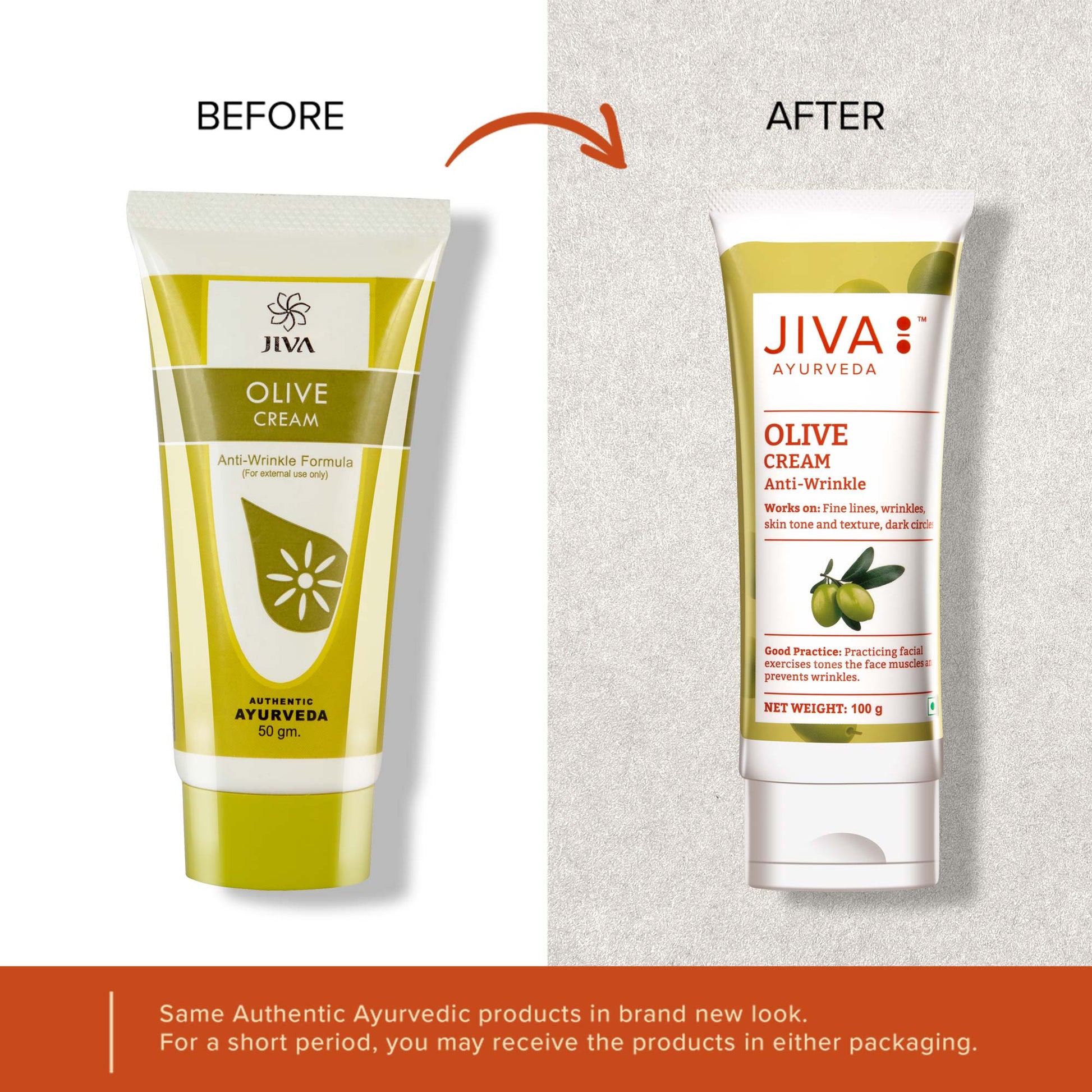 Jiva Ayurveda Olive Cream - Distacart