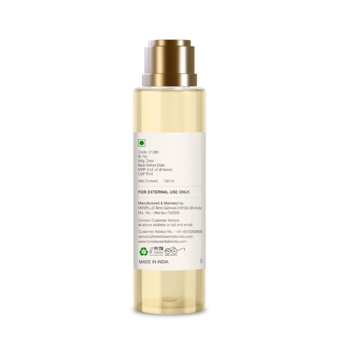 Forest Essentials After Bath Oil Lime Saffron & Oudh - Distacart