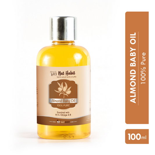 Nat Habit Pure Almond Baby Oil
