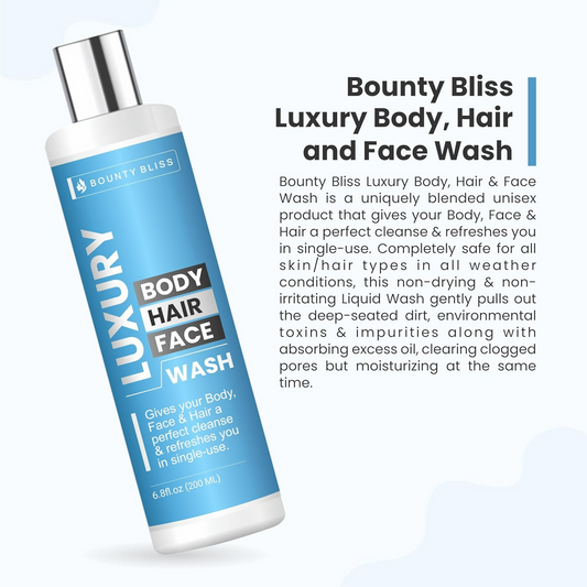 Bounty Bliss Luxury Body Hair And Face Wash All Skin Types Grab2Buy Bounty Bliss Grab2Buy