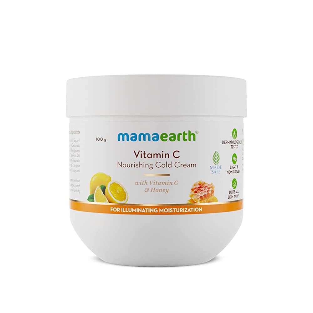Mamaearth Vitamin C Nourishing Cold Cream with Vitamin C & Honey - Grab2buy