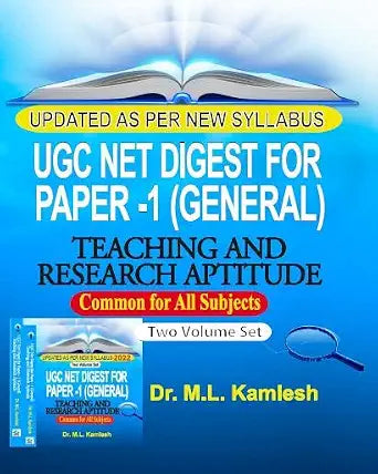 UGC Net Digest for Paper - 1 (General) - Teaching and Research Aptitude (Common for All subjects)- 2 Vol. Set (Update as Per New Syllabus -2022 Paperback – 1 January 2019 Grab2Buy Khel Sahitya Kendra Grab2Buy