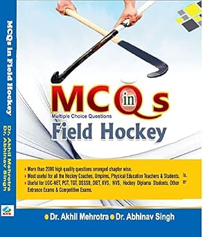MCQ’s in FIELD HOCKEY (Multiple Choice Questions) Paperback – 1 January 2022