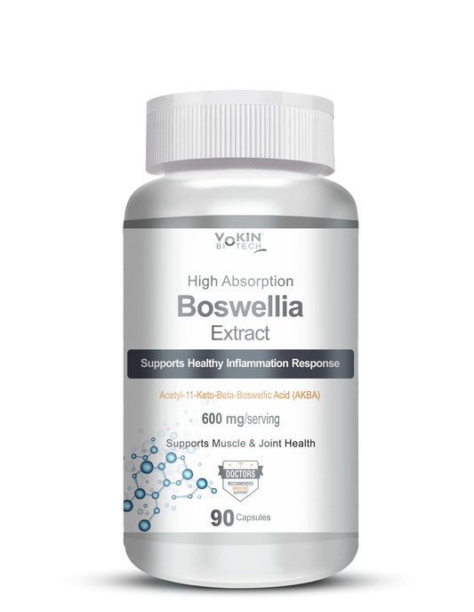Vokin Biotech boswellia serrata raisin extract 600mg For Strong Bones & Relives Joint Pain | Better Flexibility For Men & Women Grab2Buy Vokin Biotech Grab2Buy
