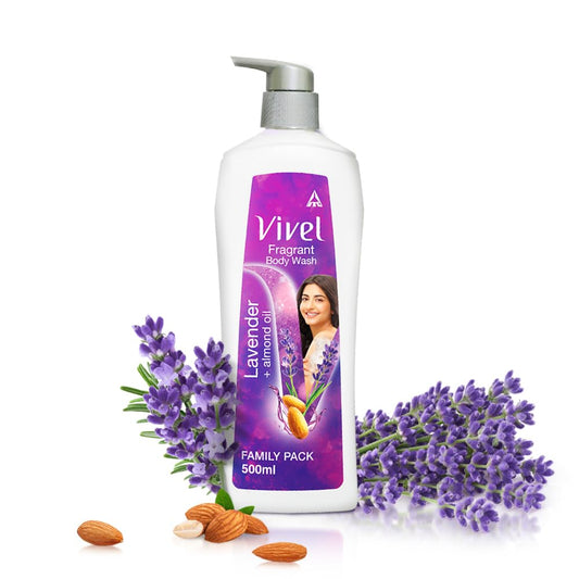 Vivel Lavender & Almond Oil Body Wash Grab2Buy Vivel Grab2Buy