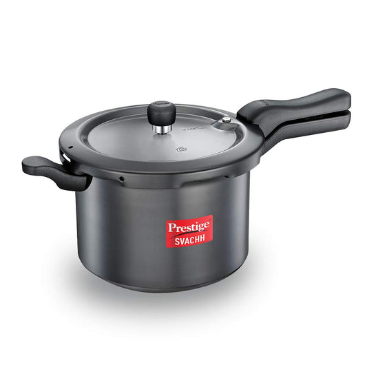 Prestige Deluxe Plus Hard Anodized Outer Lid Pressure Cooker, 5 Litres, Black Grab2Buy Prestige Grab2Buy