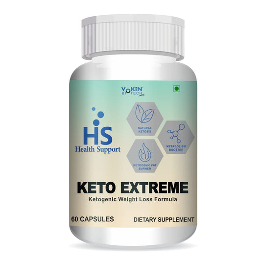 Vokin Biotech Keto Extreme Ketogenic Weight Loss Formula with Garcinia Cambogia Extract Fat Burner | Metabolism Booster Grab2Buy Vokin Biotech Grab2Buy