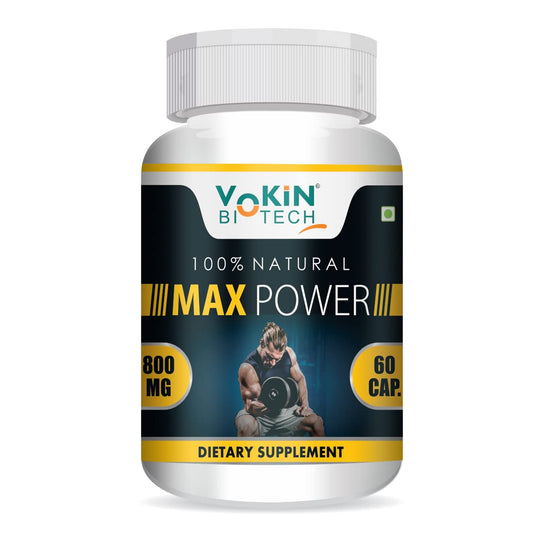 Vokin Biotech 100% Natural Max Power 800MG Testosterone Booster And Bodybuilding Supplement Grab2Buy Vokin Biotech Grab2Buy