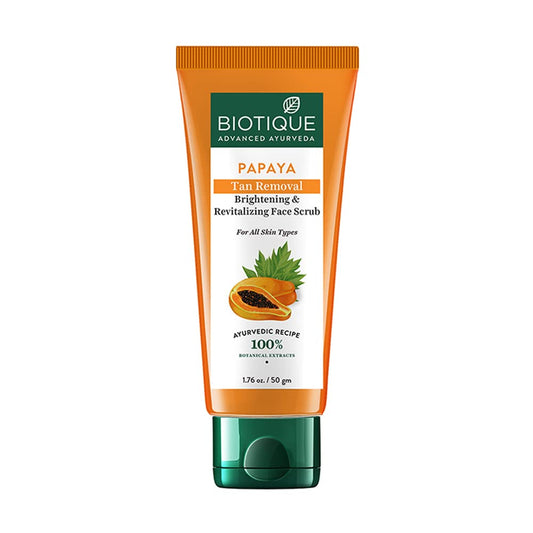 Biotique Bio Papaya Revitalizing Tan-Removal Scrub Grab2Buy Biotique Grab2Buy