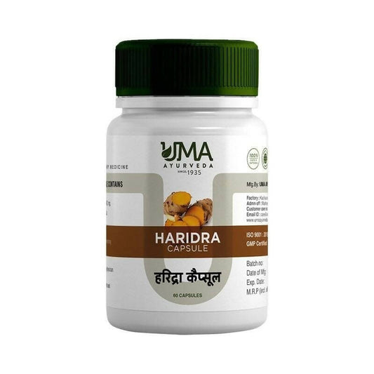 Uma Ayurveda Haridra Capsules - Grab2buy