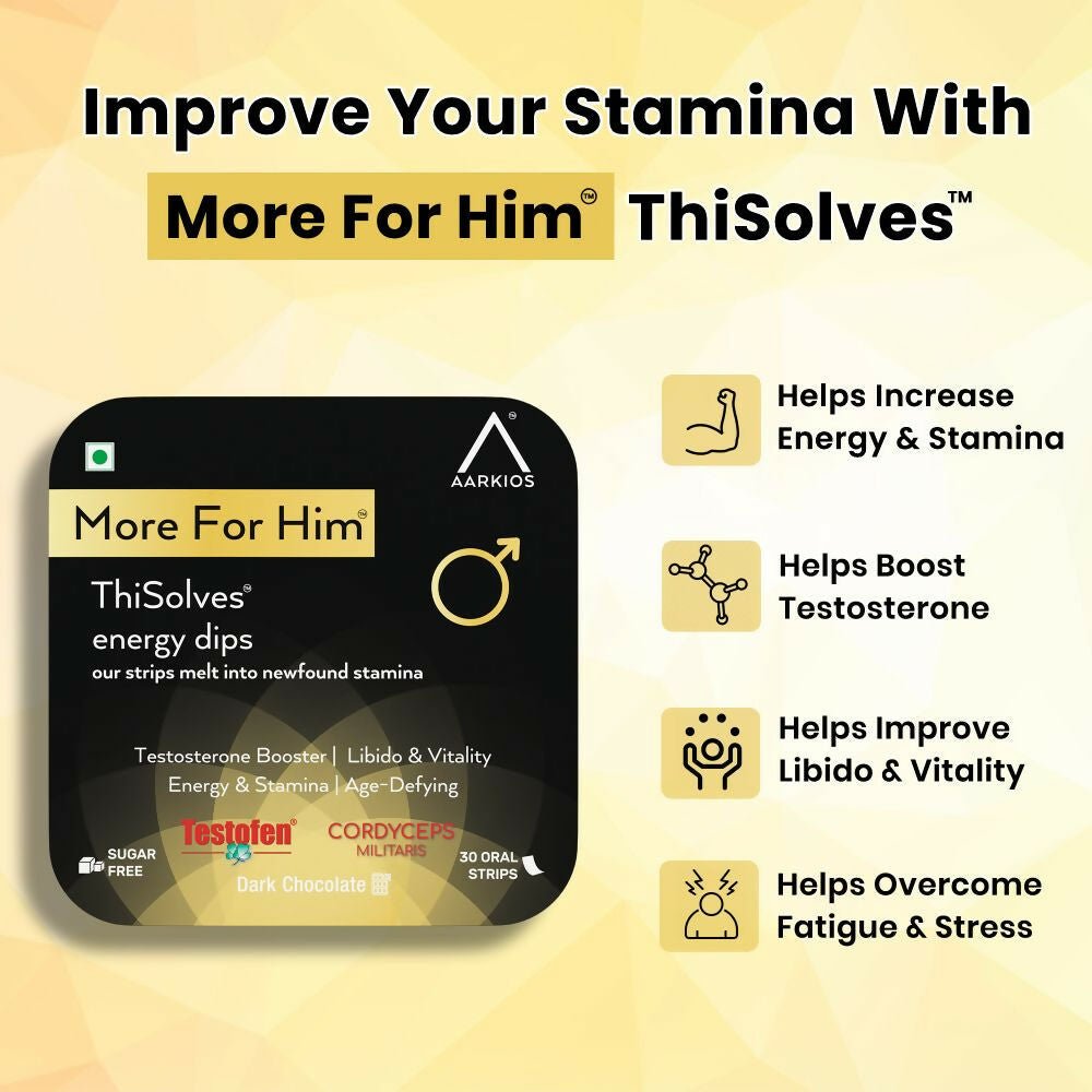Aarkios More For Him Thi Solves Oral Strips - Grab2buy