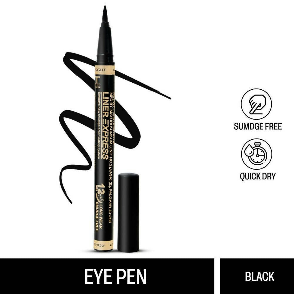 Insight Cosmetics Liner Express Eye Pen Matt Black - Grab2buy