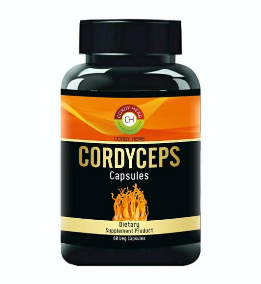 Cordy Herb Cordyceps Immunity Booster Veg Capsules - Grab2buy