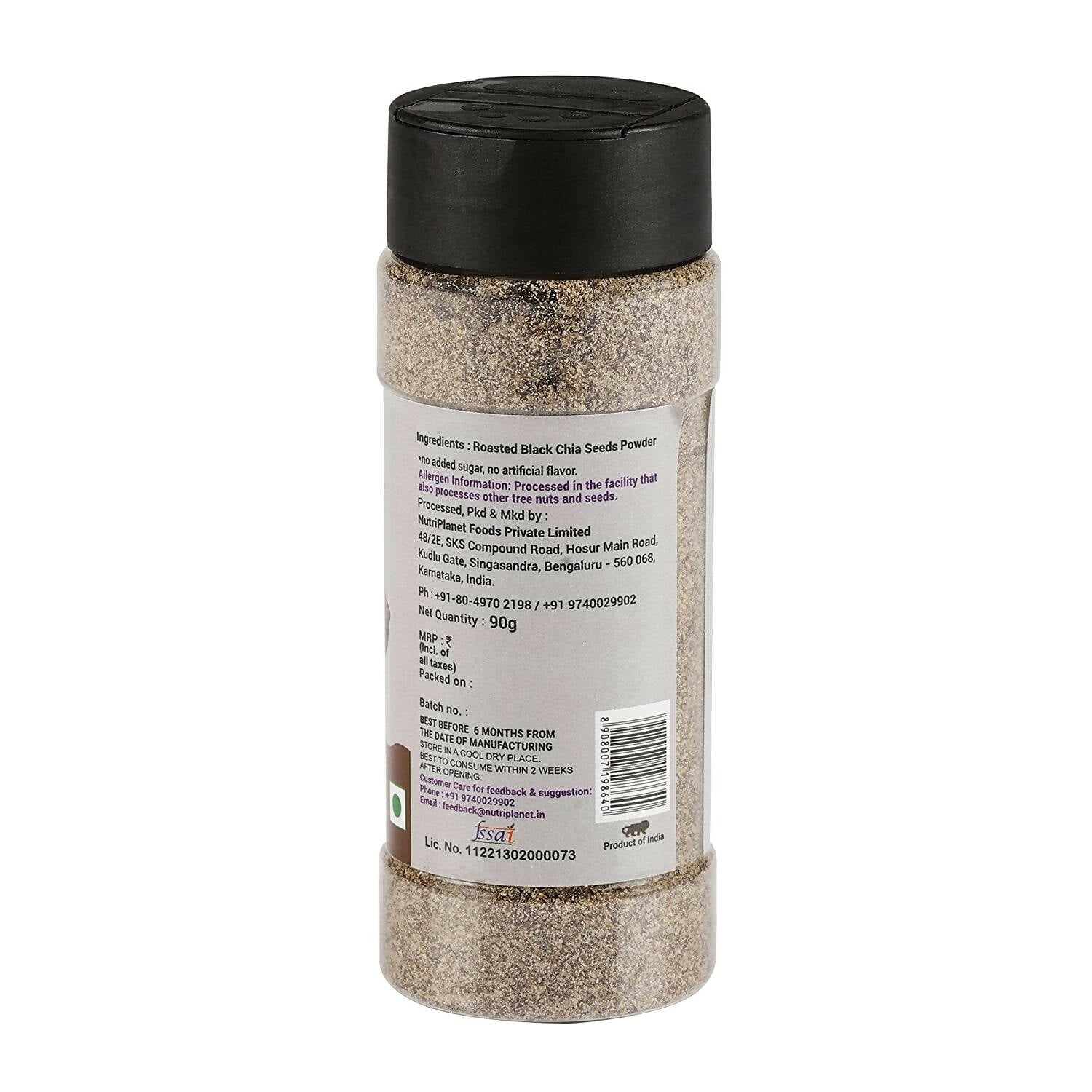 Fulsome Black Chia Seeds Powder (Roasted) - Grab2buy