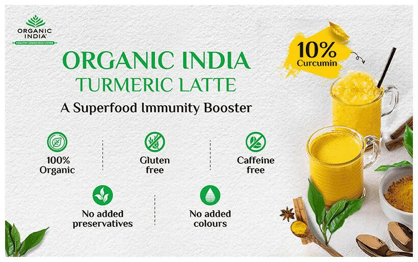 Organic India Turmeric Latte Instant Premix - Grab2buy